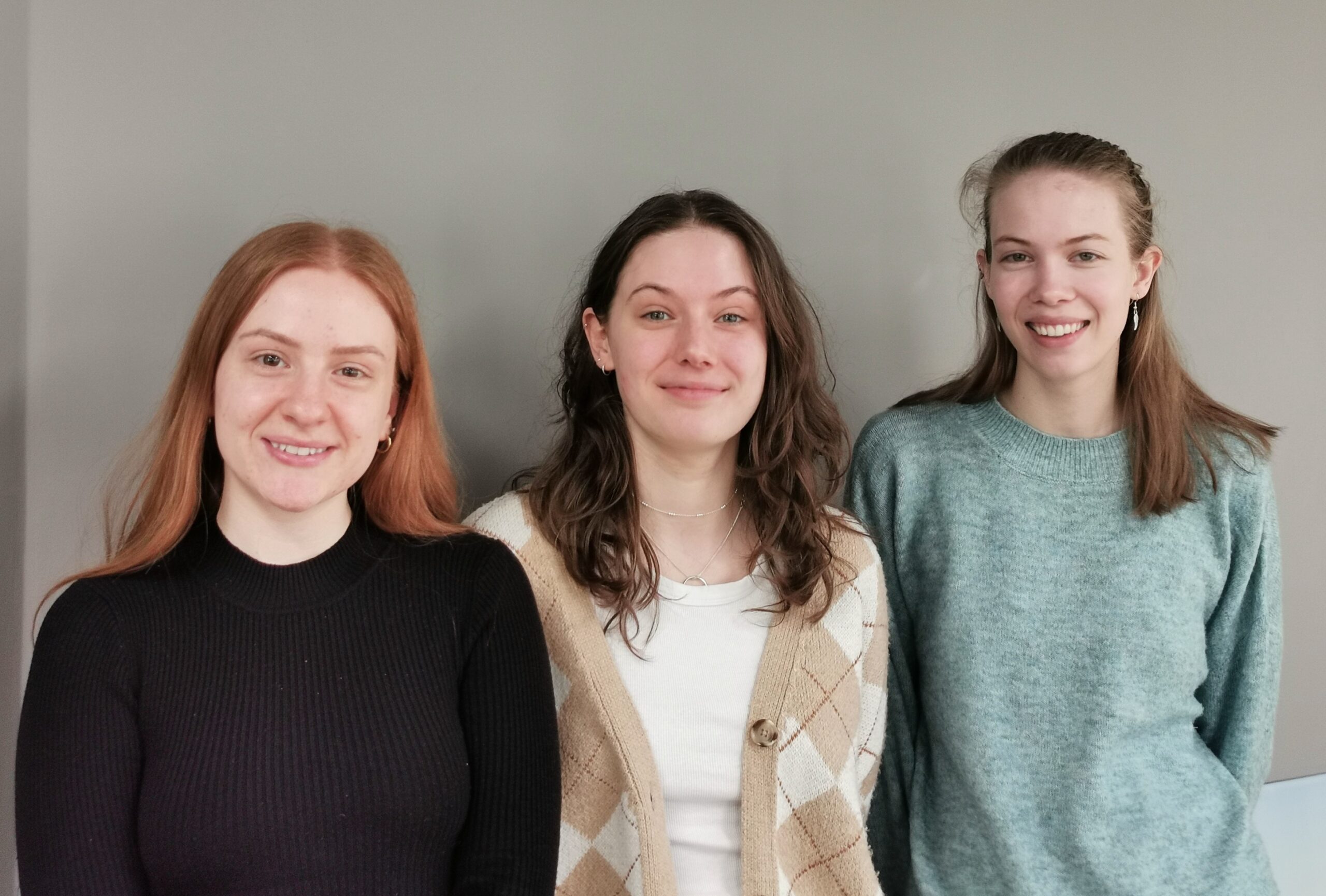 Recent hires - Bethany, Fina & Jess